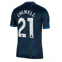 Koszulka piłkarska Chelsea Ben Chilwell #21 Strój wyjazdowy 2023-24 tanio Krótki Rękaw